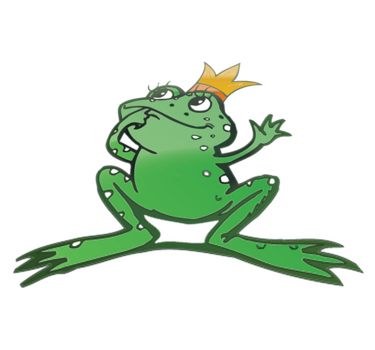 Kuningatar sammakkovinyylimatto - Tenstickers