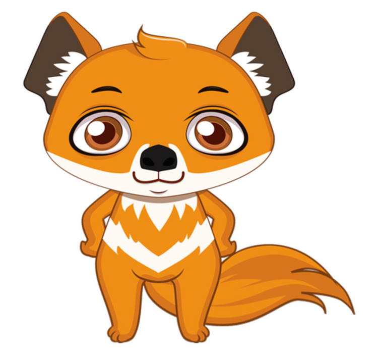 Dingo tyyli eläin vinyylimatto - Tenstickers