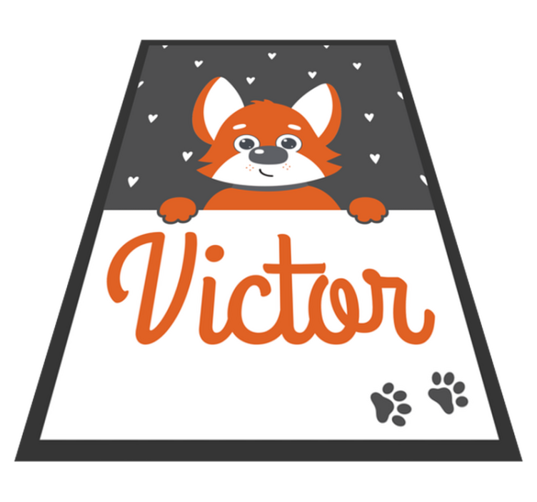 Koiranlapsetjulisteennimelläeläinvinyylimatto - Tenstickers