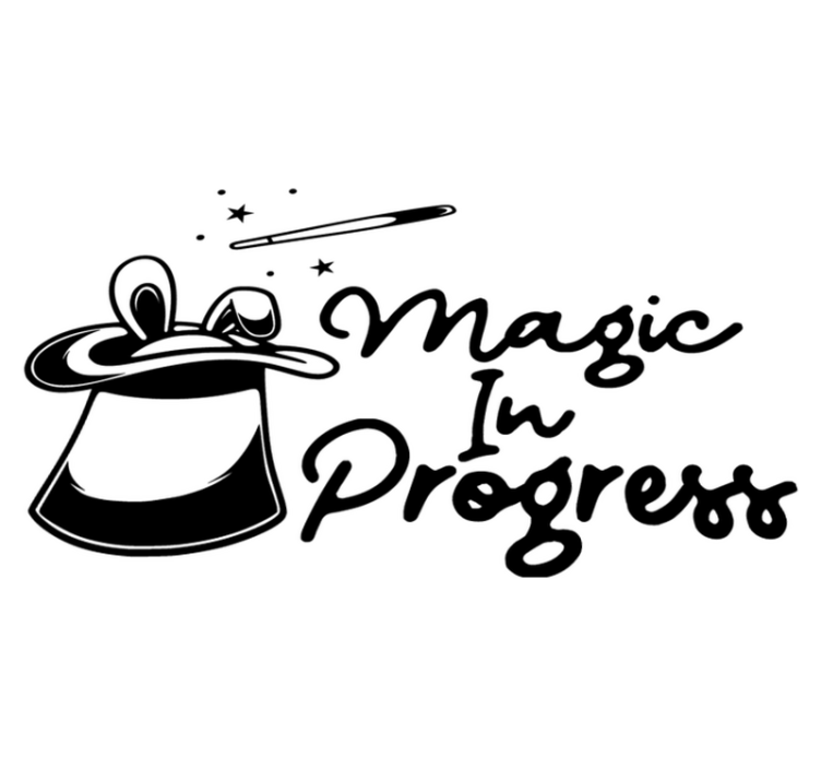 Taikapupujen ja sateenkaarten eläinvinyylimatto - Tenstickers