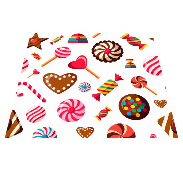 Ihana mosaiikki keittiön vinyylimatto - Tenstickers