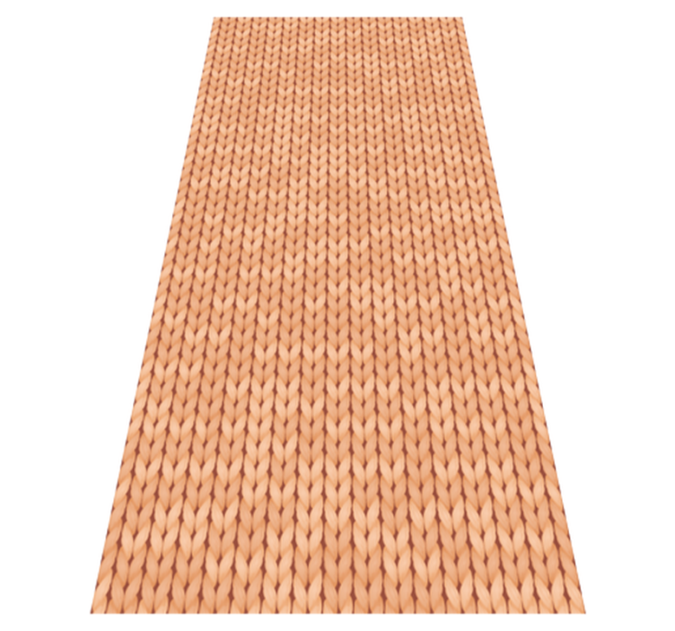 Beige tekstiilikeittiön vinyylimatto - Tenstickers