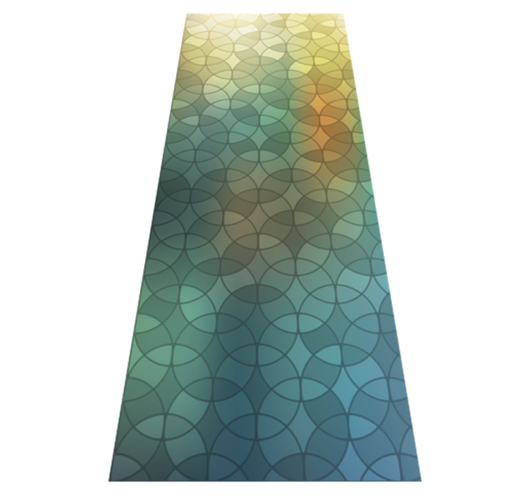 Kylpyhuoneen vinyylimatto 3d lasiefekti - Tenstickers