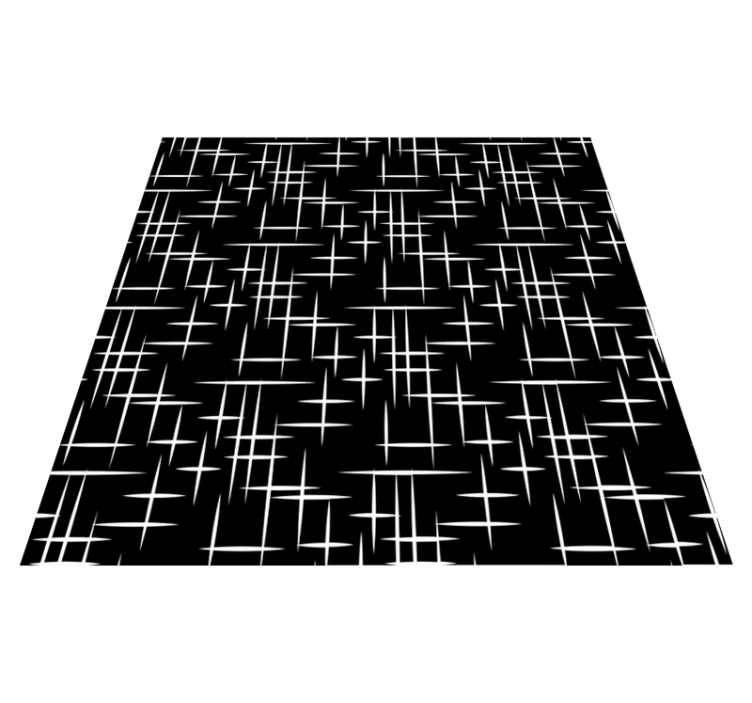 Kylpyhuoneen vinyylimatto modernit viivat - Tenstickers