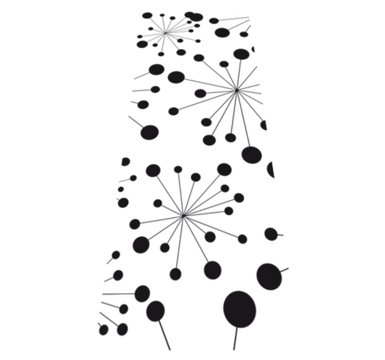 Pop räjähdys kylpyhuoneen vinyylimatto - Tenstickers