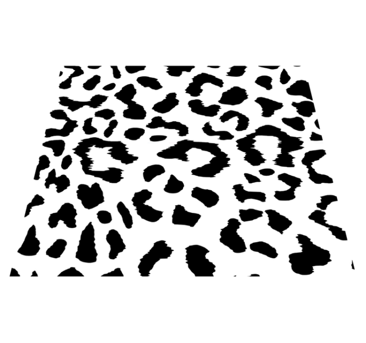 Leopard yksinkertainen eläinkuosimatto - Tenstickers