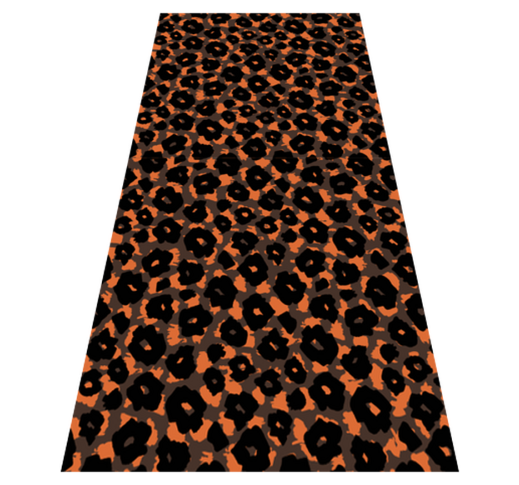 Kalahari leopardimäinen eläinvinyylimatto - Tenstickers