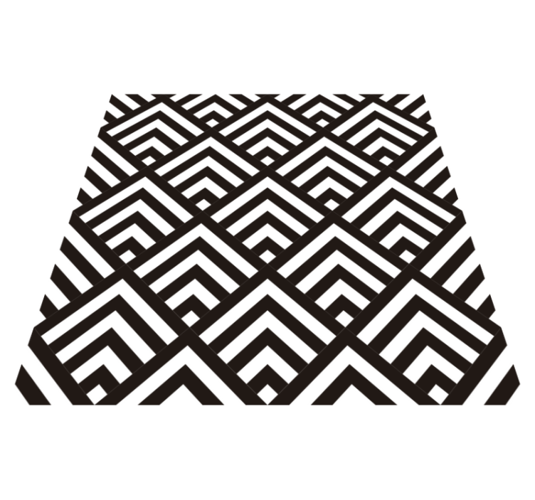 Timanttigeometrinenvinyylimatto - Tenstickers