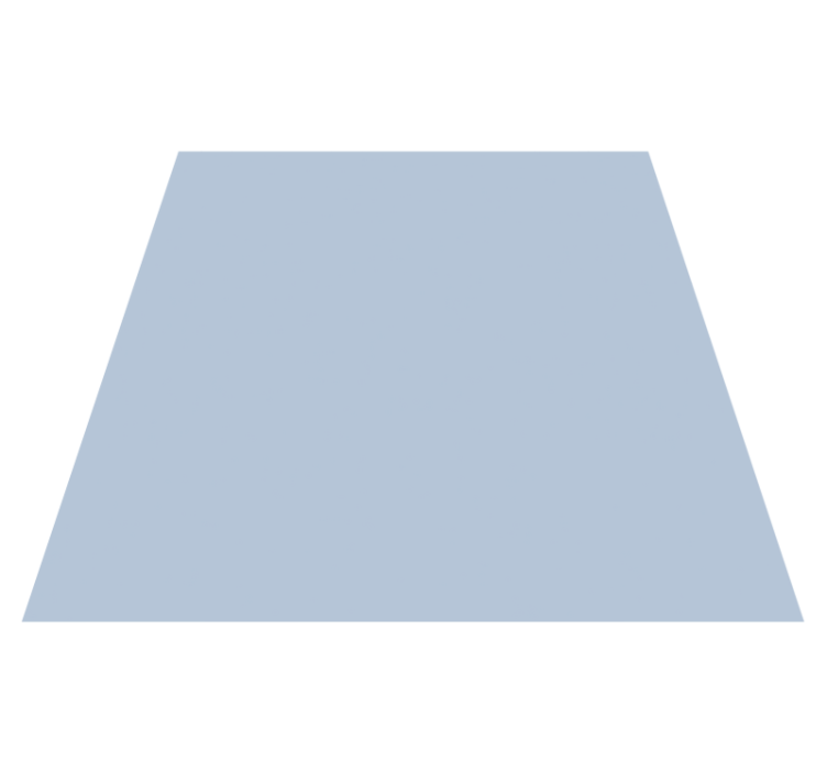 Harmaa yksinkertainen väri geometrinen vinyylimatto - Tenstickers