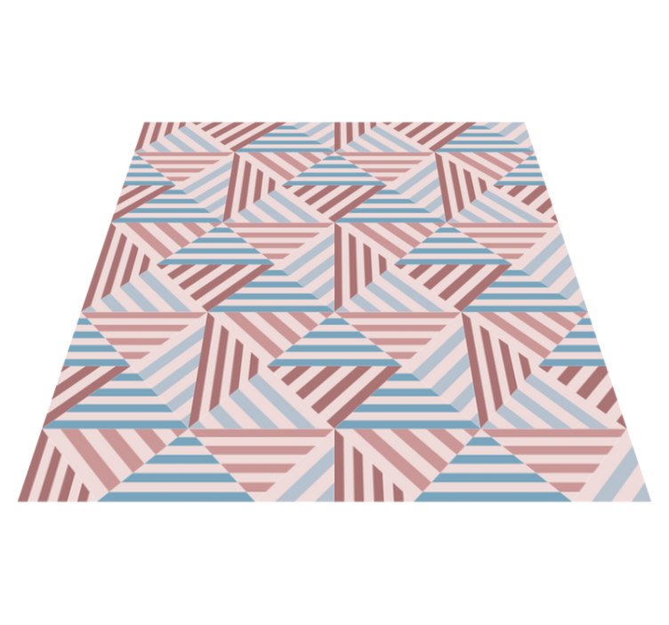 Abstraktit kolmiot geometrinen vinyylimatto - Tenstickers