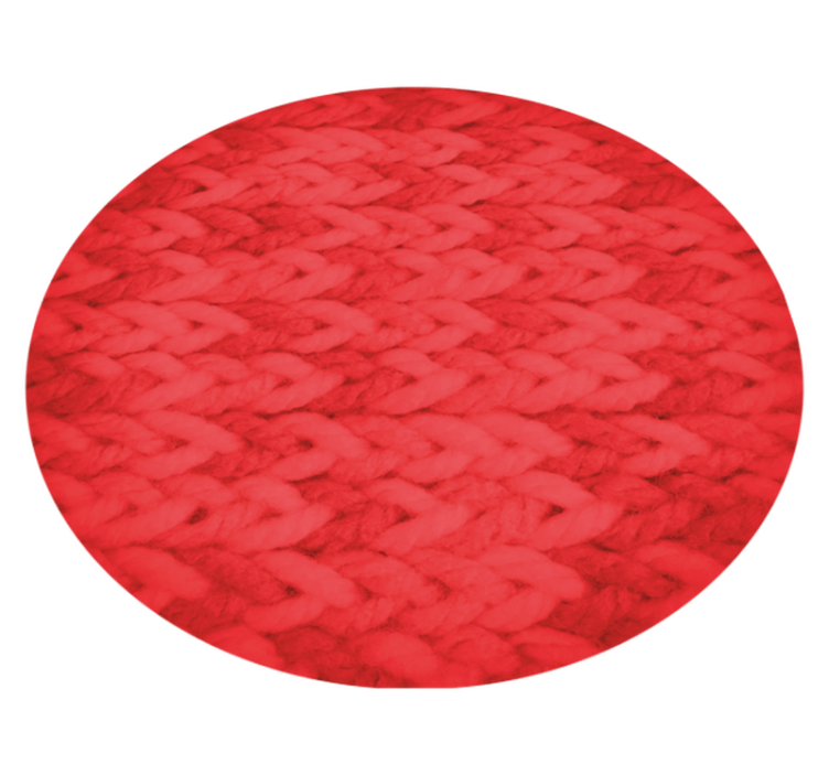 Pyöreät tekstuuriset kuviot geometrinen vinyylimatto - Tenstickers