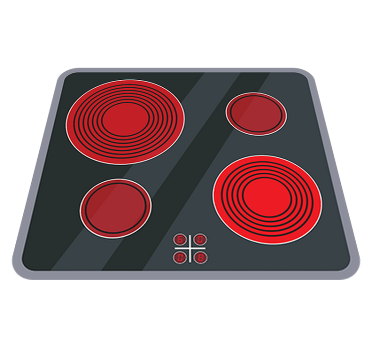 Lastenhuone keraaminen keittiömatto - Tenstickers