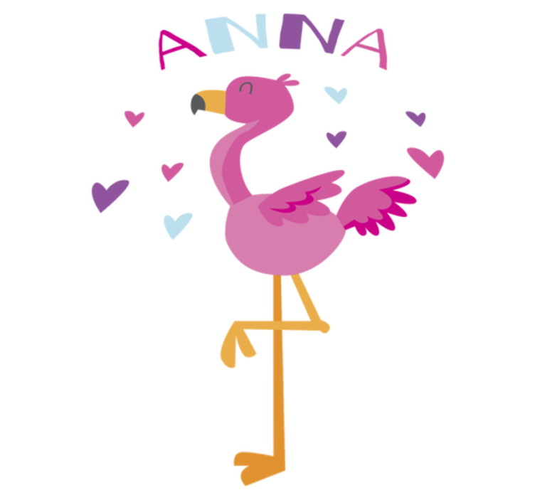 Flamenco muokattava lastenhuone vinyylimatto - Tenstickers