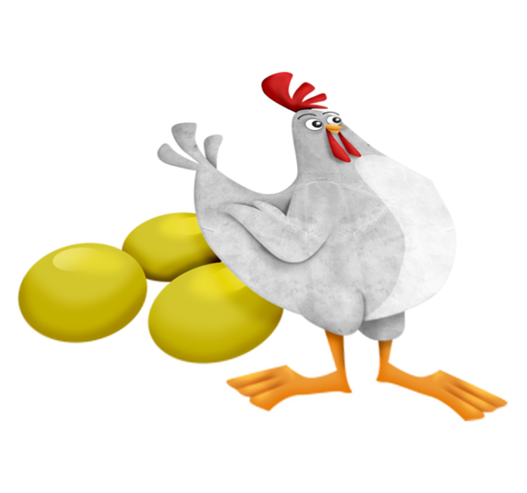 Lastenhuone vinyylimatto kultamunafennissä - Tenstickers