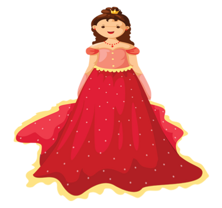 Lastenhuone vinyylimatto kuningatarkuvalla - Tenstickers