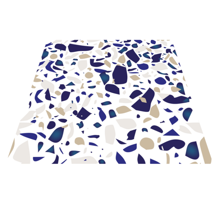 Kylpyhuoneen vinyylimatto marmorin näköinen tarra - Tenstickers