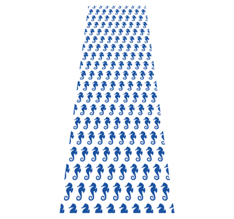 Merihevonen kylpyhuoneen vinyylimatto - Tenstickers