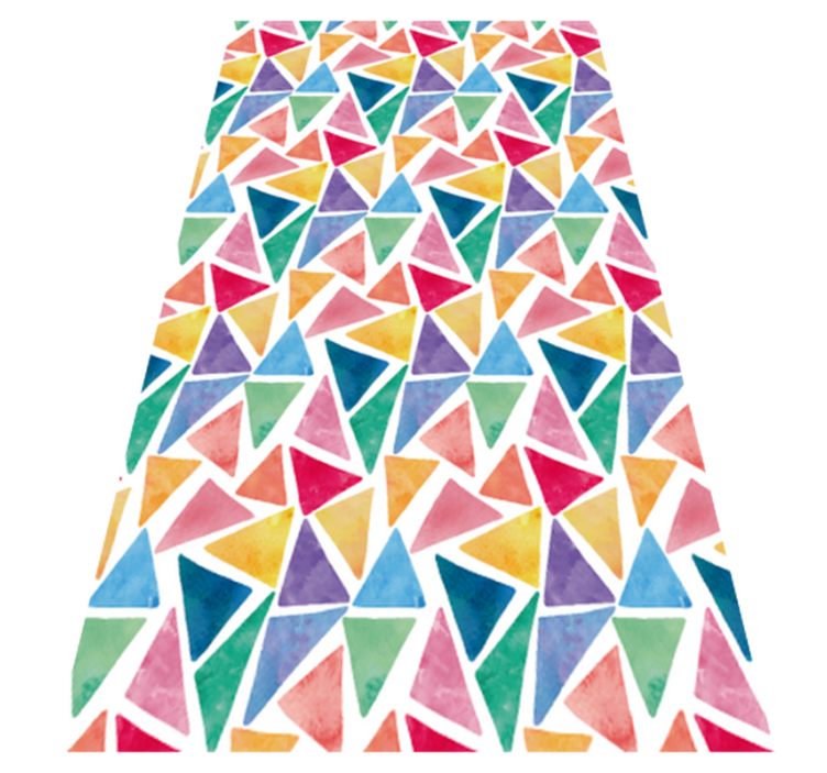 Geometrinen keittiön vinyylimatto - Tenstickers