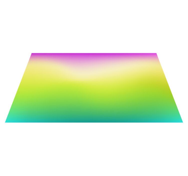 Upea fluoresoiva värillinen moderni vinyylimatto - Tenstickers