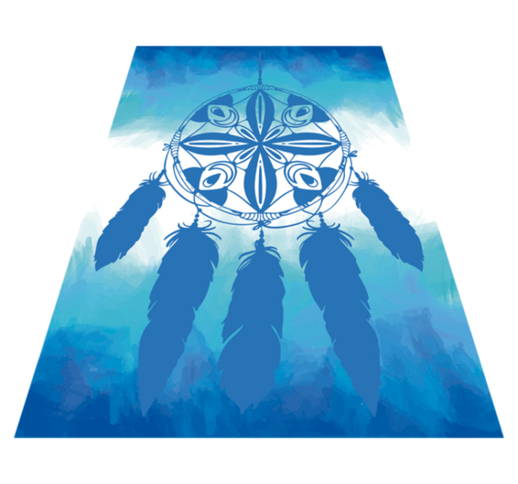 Unelma sieppari moderni vinyyli matto - Tenstickers