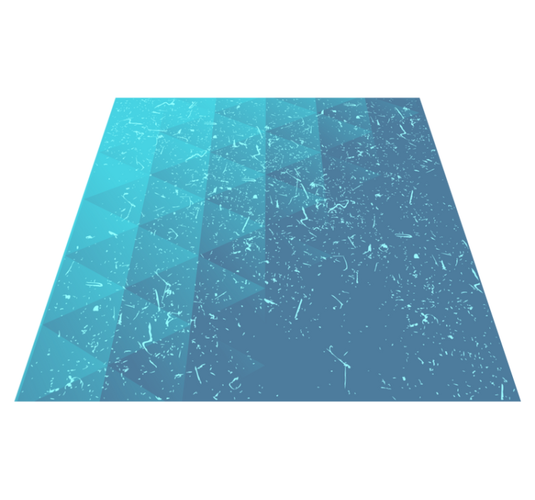 Vintage sekoitettu siniseksi laatta vinyylimatto - Tenstickers