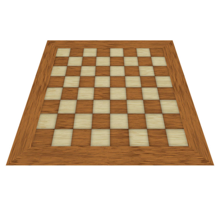 Shakkilauta kylpyhuoneen vinyylimatto - Tenstickers