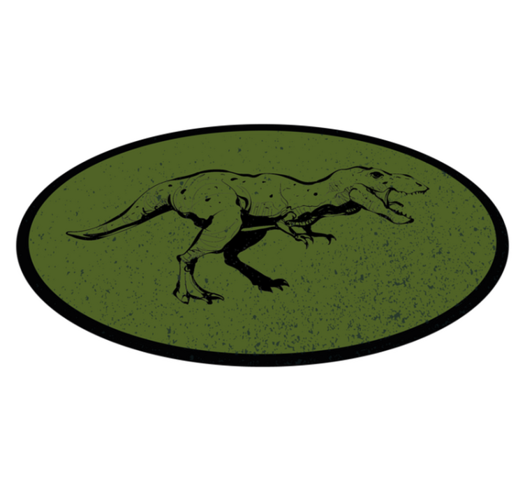 Dinosaurus-teemainen vinyylimatto - Tenstickers