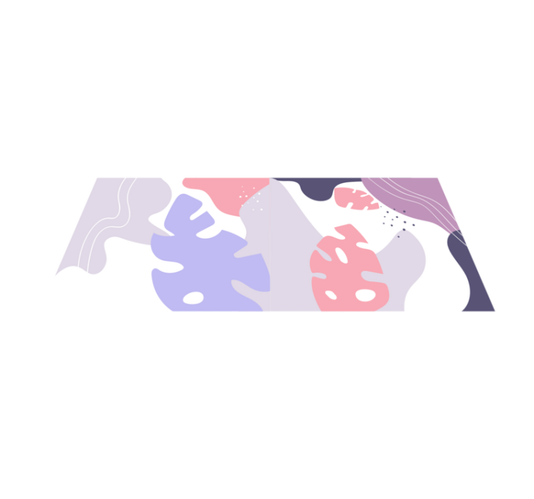 Abstrakti hirviö Tekstuuri vinyylimatto - Tenstickers