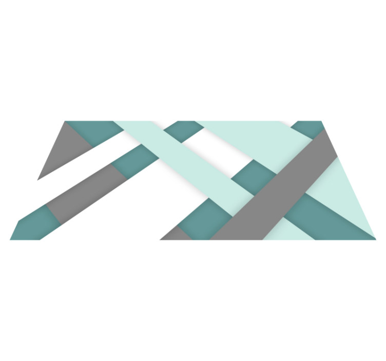 Geometrinen kudoskuvio vinyylimatto geometrinen - Tenstickers