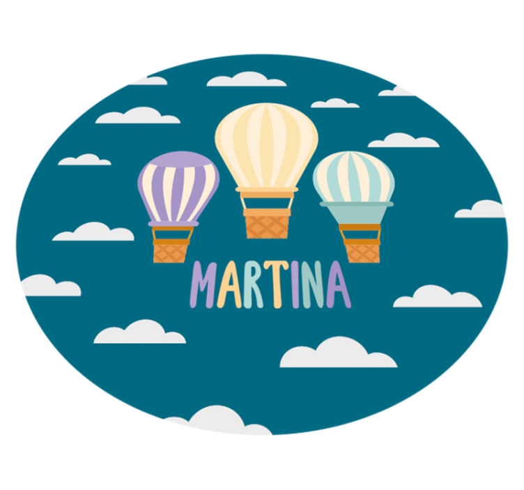 Ilmapalloja nimellä vinyylimatto - Tenstickers