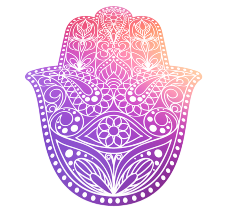 MandalakÄdensuunnittelu vinyylimatto - Tenstickers