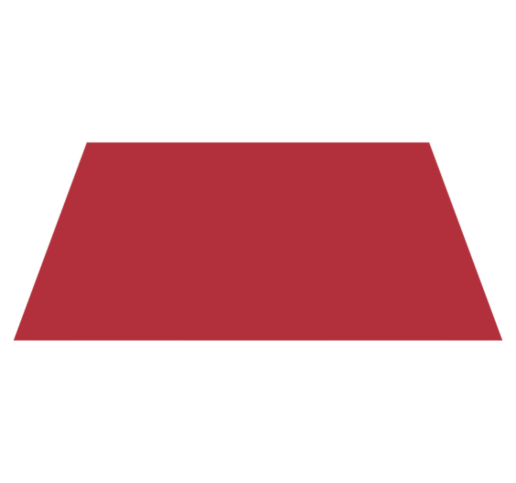 Punainen moderni vinyylimatto - Tenstickers