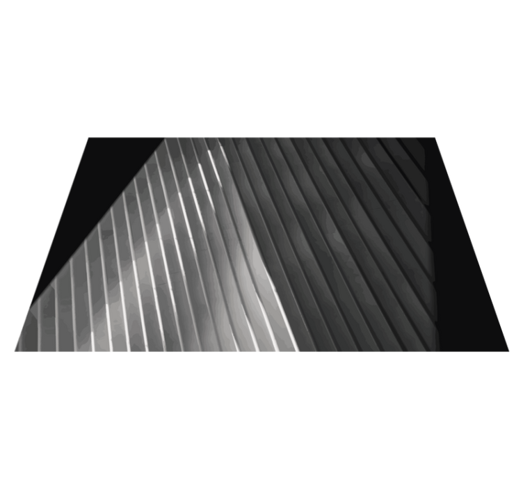 Sileä raidallinen pinta puu vinyylimatto - Tenstickers