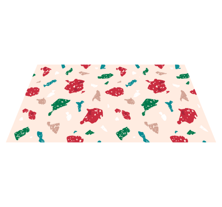 Vinyylimatto värikäs terrazzo-kuviointi - Tenstickers