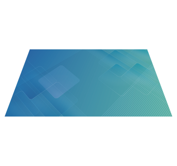 Abstraktit geometriset kerrostumat moderni vinyylimatto - Tenstickers