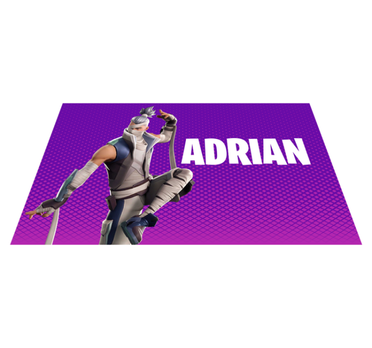 Personoitu pelihahmo teinin vinyylimatto - Tenstickers