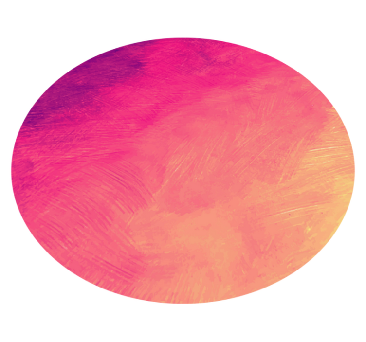 Abstrakti värikäs maalaus moderni vinyylimatto - Tenstickers