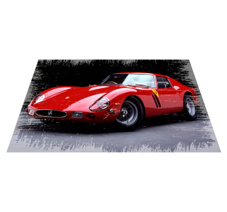 Ferrari 250 gto vinyylimatto retro - Tenstickers