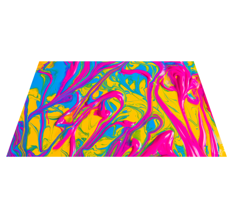 Eloisia pyörrekuvioita moderni vinyylimatto - Tenstickers