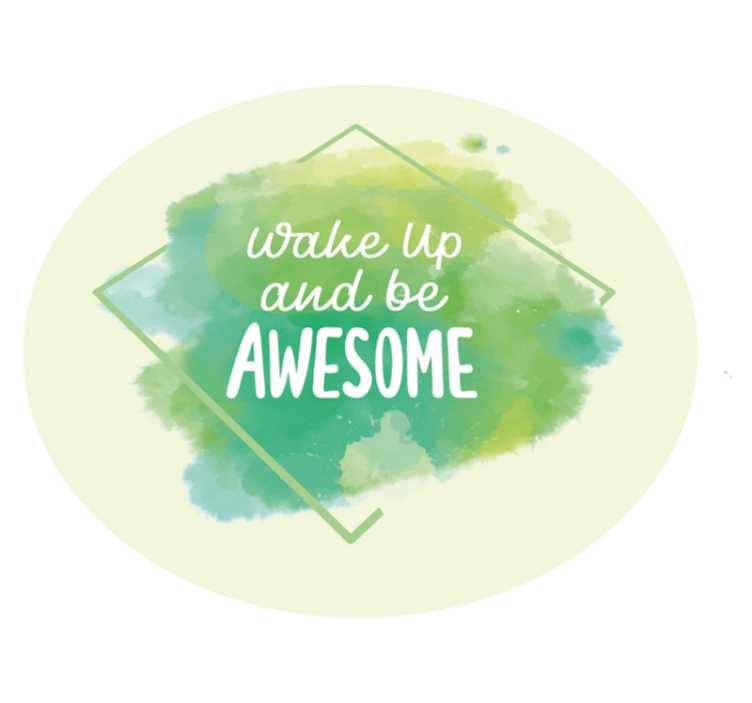 Päästää valloilleen poikkeuksellisen lauseke vinyylimatto - Tenstickers