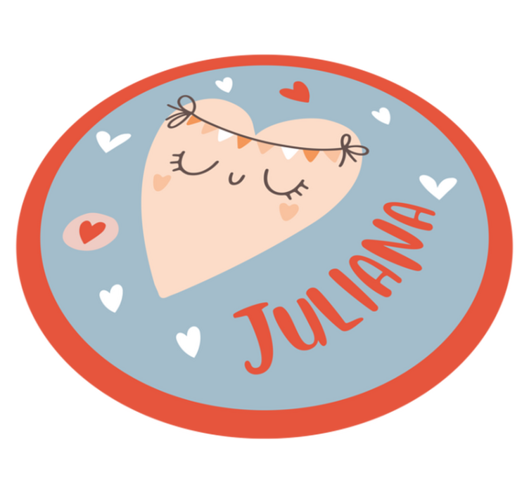 Sydän nimeltä vinyylimatto - Tenstickers