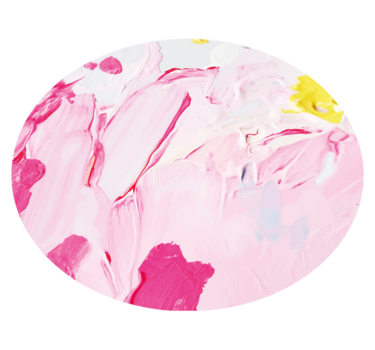 Abstrakti kukkaroiske kukka vinyylimatto - Tenstickers