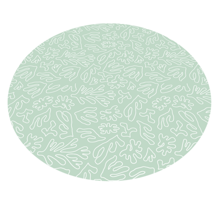 Lehtikuvioinen luonto vinyylimatto - Tenstickers