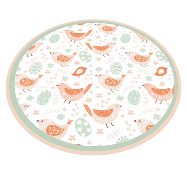 Ihastuttavia lintuaiheita luonto vinyylimatto - Tenstickers