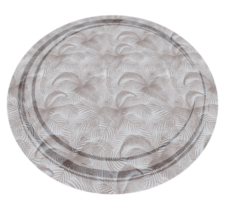 Kasvitieteellinen peitto kukka vinyylimatto - Tenstickers