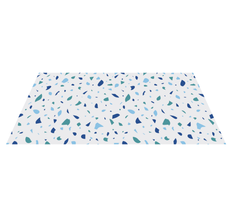 Värikäs kuvio marmori vinyylimatto - Tenstickers