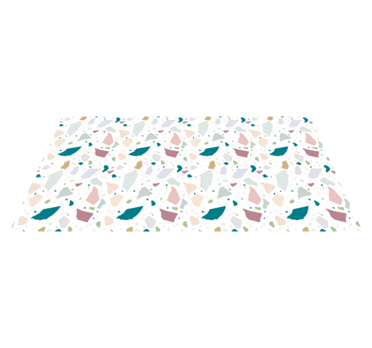 Käsitteelliset hahmot geometrinen vinyylimatto - Tenstickers