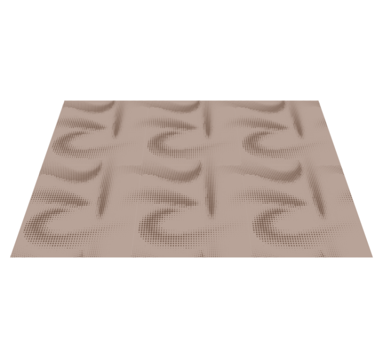 Pehmeät tekstuuriset pyörteet olohuoneen vinyylimatto - Tenstickers