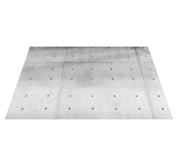 Betoniharmaa rakenne kivinen vinyylimatto - Tenstickers