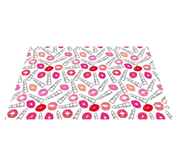 Huulipunat ja huulet teinille vinyylimatto - Tenstickers